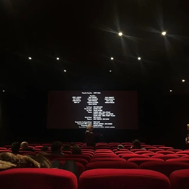 黑兽系列影视放映现场